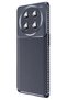 Honor Magic 7 Lite Compatible Case Auto Focus Carbon Cover - Navy Blue - 2