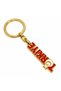Turkey-Themed Red Gold Keychain with Moon and Star Detail – Stylish Metal Design - 3