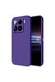 Xiaomi Mi 15 Pro Compatible Case Nano Velvet Silicone - Purple - 2