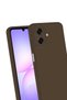 Samsung Galaxy A07 4g Compatible First Silicone Case - Brown Bezoss - 3