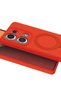 Redmi Note 13 Pro 4g Compatible Regal Magsafe Stand Cover - Orange Bezoss - 3