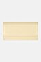 Women Monogram Pattern Wallet, Cream