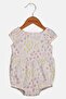 Toddlers Girl All Over Print Bodysuit, Multicolor - 3