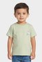 Toddlers Boy Graphic Print Short Sleeve Top, Sage Green