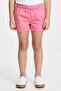 Kids Girl Solid Basic Shorts, Fuchsia Pink