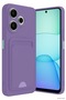 Spt-Gld Newface Redmi 13 4g Case Kelvin Silicone with Business Card Holder (23602) - Lilac