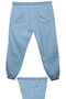 Men's Oversized Size 118-156 Suitable for Weight Ranges between 265-350 Pounds, Elastic Waist, Lycra Jeans Trousers, Light Blue - 2