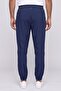 Men Sportswear Fit Training Track Pants, Blue - 4