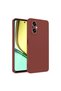 Realme 12 Lite Compatible Case First Silicone - Claret Red - 2