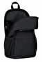 Men Brand Logo Backpack, Black - 3
