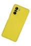 Xiaomi Poco F3 Compatible Case Nano Velvet Silicone - Yellow - 2