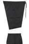 Men's Oversize Jeans Trousers with Elastic Waist and Rubberized Legs, Suitable for Weight Ranges 118-156 Kg, Black - 3