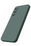 Samsung Galaxy A17 5g Compatible Nano Velvet Silicone Case - Dark Green - 2