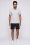 Men Sportswear Fit Short Sleeve Training Polo Shirt, Light Grey - 2