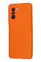 Xiaomi Poco F3 Compatible Case Nano Velvet Silicone - Orange - 2