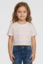 Kids Girl Graphic Print Short Sleeve Top, Multicolor