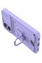 Poco M5 Compatible Case Zuma Silicone with Business Card Holder and Ring - Lilac Bezoss - 3