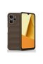 Redmi Note 14 4G-Compatible Case - Optimum Silicone - Brown BEZOSS - 3