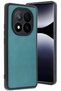 Xiaomi Redmi Note 14 Pro 5g Compatible Case Aras Leather Cover - Light Green