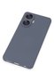 Realme C55 Compatible Case Nano Velvet Silicone - Gray Bezoss - 2