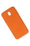 Samsung Galaxy J7 Pro / J730 Case Nano Velvet Silicone - Orange - 2