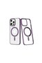 غطاء صلب متوافق مع هاتف Apple iPhone 13 Pro Max من Element Magneticsafe - أرجواني غامق - 3