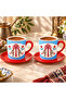 Snake Patterned Turkish Coffee Cup for 2 People - 2