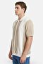 Men Relaxed Fit Textured Short Sleeve Shirt, Multicolor - 3