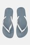 Women Slip On Brand Logo Flip Flop, Blue - 4