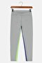 Kids Girl Brand Logo Pull On Leggings, Grey - 2