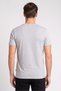 Men Crew Neck Graphic Print Short Sleeve T-Shirt, Grey - 4