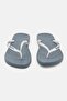Women Slip On Brand Logo Flip Flop, Blue - 3