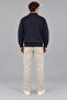 Oversize Buttoned Collar Knitted Sweater Dp 17501_10063 - 6