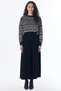 Stitch Detailed Knitwear Skirt Black - 3