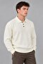Oversize Buttoned Collar Knitted Sweater Dp 17501_10063 - 2