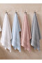 4-Piece Waffle Patterned Hand & Face & Head Towel Set - 50X100Cm, 1020Gr - 100% Cotton Ultra Soft, High Grammage and Absorbent Texture - 2