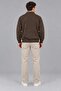 Oversize Buttoned Collar Knitted Sweater Dp 17501_10063 - 7