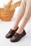 4 Point Orthobetic Women's Rubber Detailed Skin Faux Leather Mother's Four Seasons Casual Shoes - 2