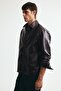 Kaplamalı Overshirt Gömlek - 7