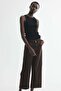 Wide High Waist Ankle Jeans