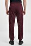 Men Loose Fit Outdoor Sweatpants, Maroon - 4