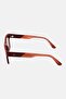 Men L6084S Square Sunglasses, Maroon - 4