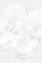 4 Pcs Low Ball Glasses 270ml, Transparent - 3