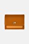 Women Brand Logo Wallet, Brown