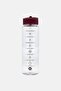 Straw Sipper Water Bottle 700 ml, Transparent