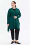 Buttoned Chiffon Detailed Comfortable Fit Women's Cardigan - 3