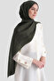 Lyocell Naia Stick Pattern Shawl 3 50 Dark Khaki