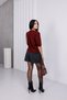 Heart Buttoned Short Sleeve Embroidered Cardigan - 5