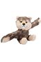 Huggers Wolf Plush Toy, Slap Bracelet, Stuffed Animal, Kids Toys, 8 Inches