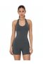 Women’s One Piece Yoga Outfit – Halter Neck Slim Fit Shapewear Romper - 2